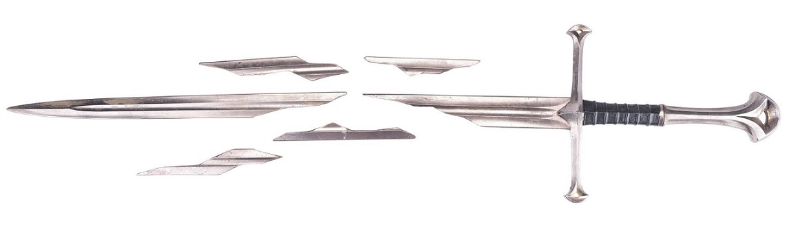 Propstore Shards of Narsil from The Lord of the Rings trilogy