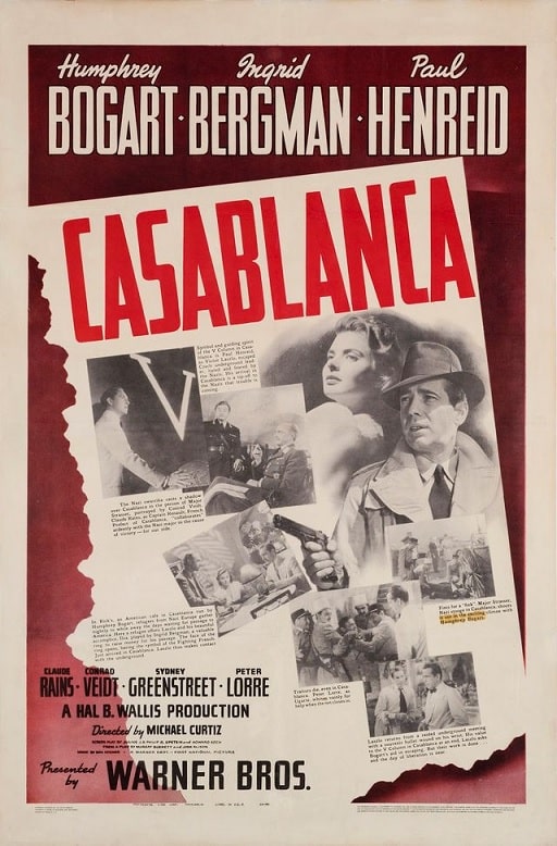 Propstore auction Casablanca one-sheet