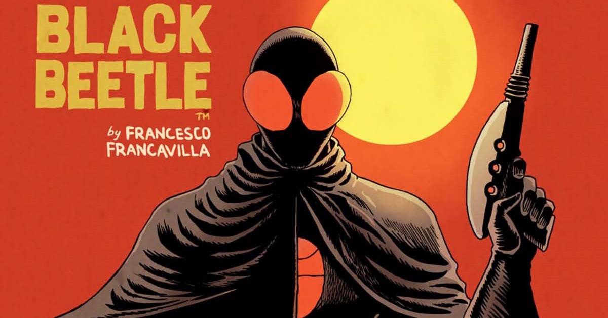 Francesco Francavilla’s Black Beetle Collected in an Omnibus