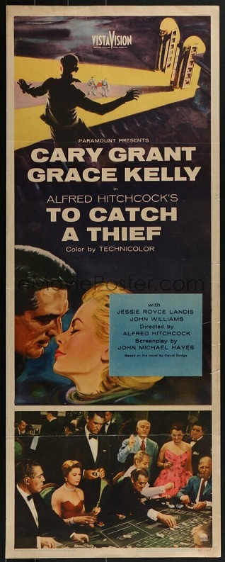 eMoviePoster auction To Catch a Thief insert