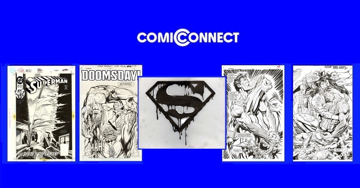 ComicConnect’s Death of Superman Art Auction Sees Record Sales