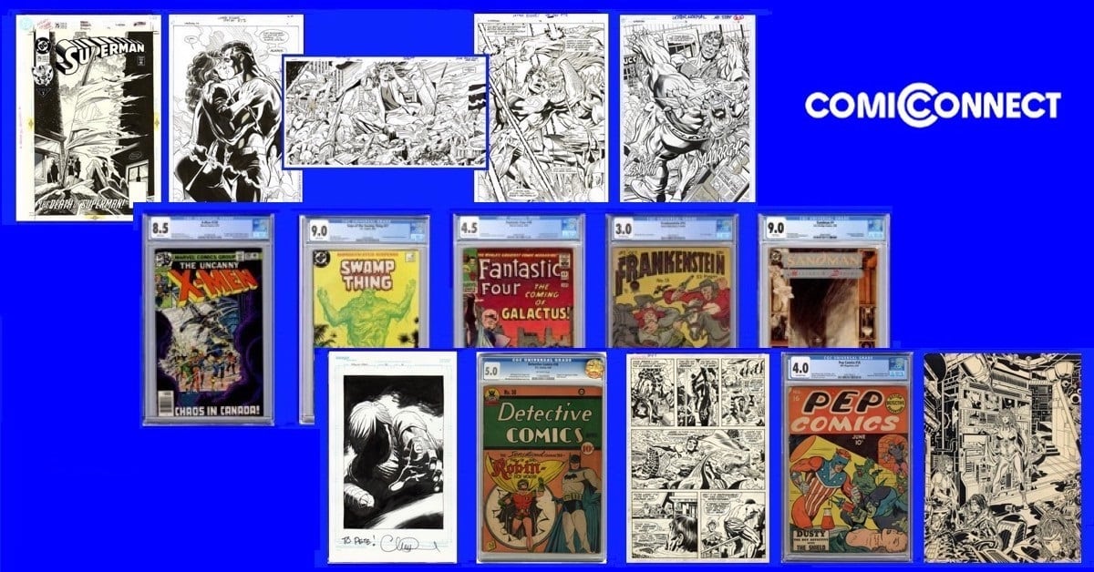 ComicConnect Auction Schedule Springs Toward Summer