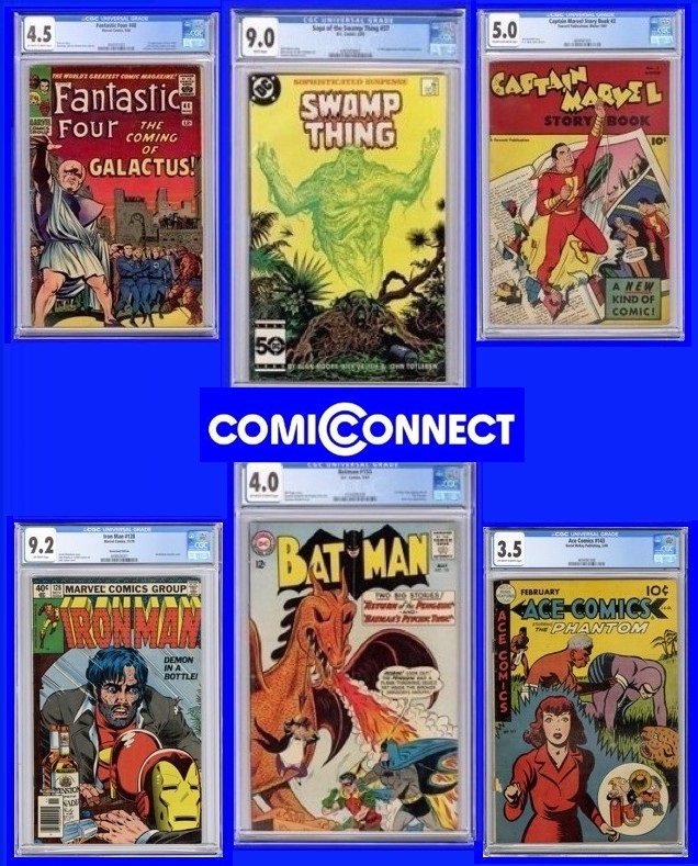 ComicConnect previews keys in Spring Mega Monthly Auction