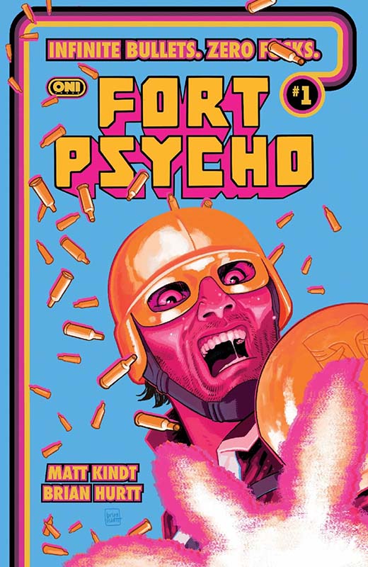Fort Psycho #1 cover by Brian Hurtt