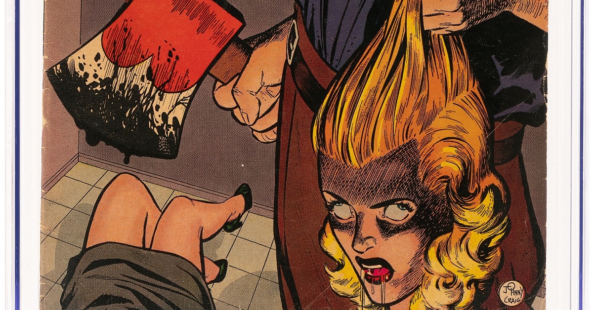 Crime SuspenStories #22 Leads Heritage Weekly Auctions