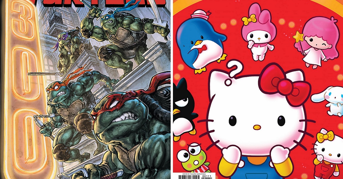 IDW Teases Summer Books with the Turtles, Hello Kitty, More