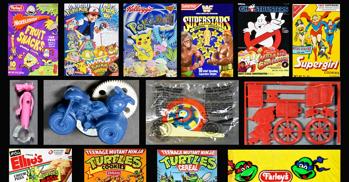 Cereal & Snack Boxes & Toys at Just Kids Nostalgia