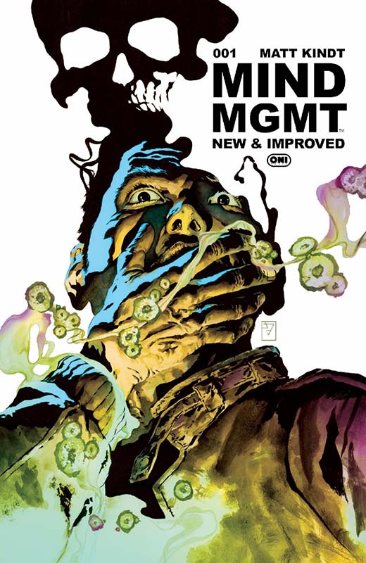 Mind MGMT #1 cover by J.H. Williams III