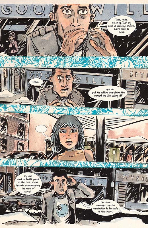 Mind MGMT #1 interior page 1