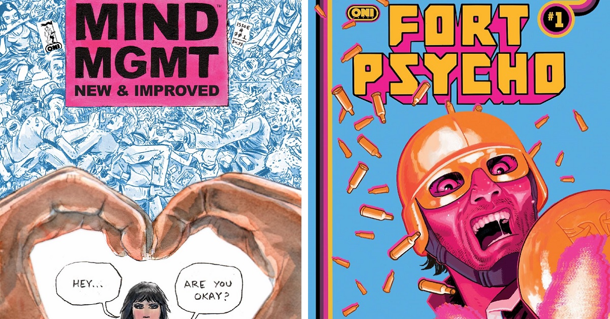 Matt Kindt’s Mind MGMT & Fort Psycho Get Physical-First Releases