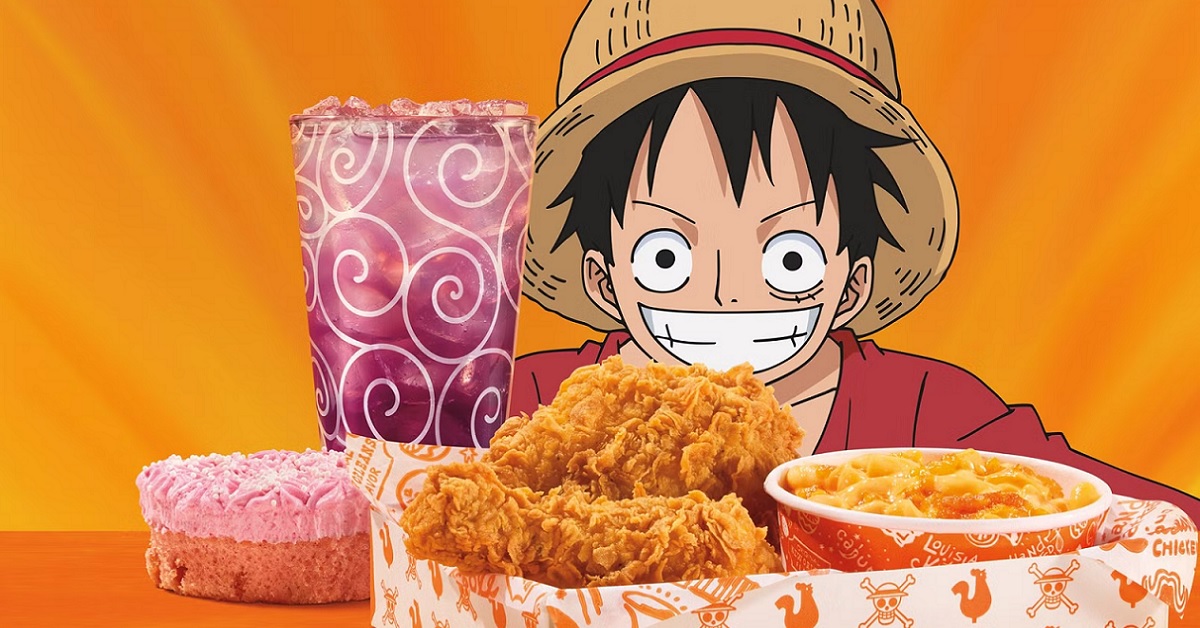 Popeyes & One Piece Collaborate with Menu Items & Merch