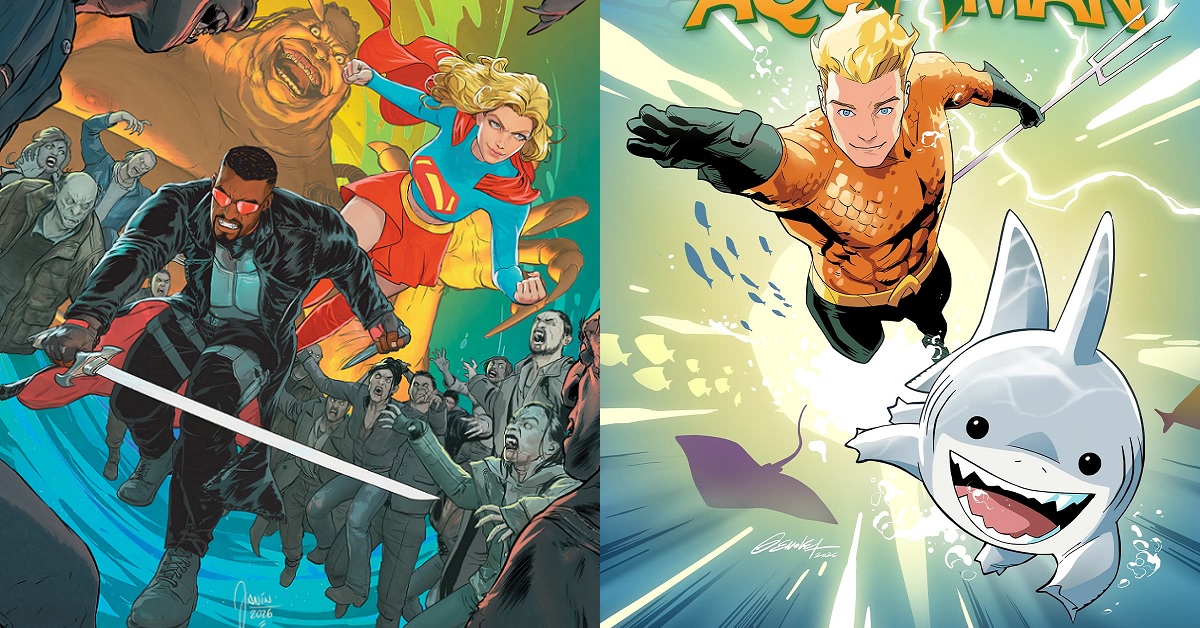 Supergirl/Blade & Jeff/Aquaman in Next DC-Marvel Crossovers