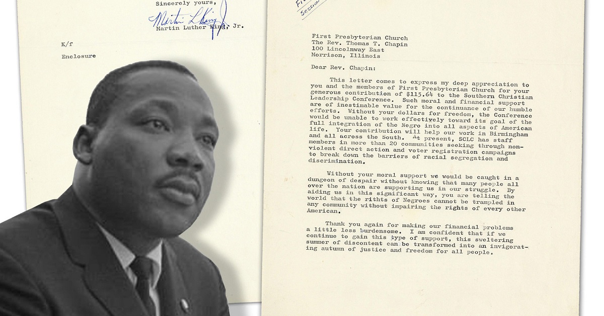 Lincoln, MLK Jr. Signed Items in University Archives Auction