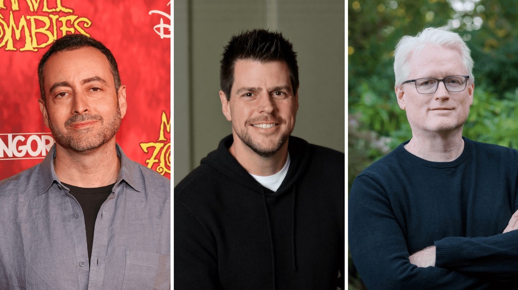 Brad Winderbaum, David Abdo, Dan Buckley (photos from Marvel.com)