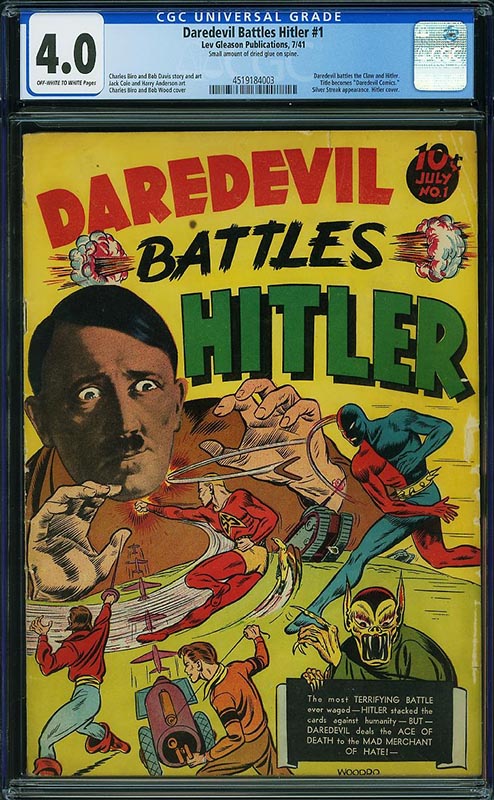 ComicLink Daredevil Battles Hitler #1