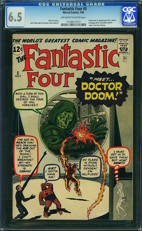 ComicLink Fantastic Four #5