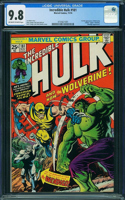 ComicLink Incredible Hulk #181