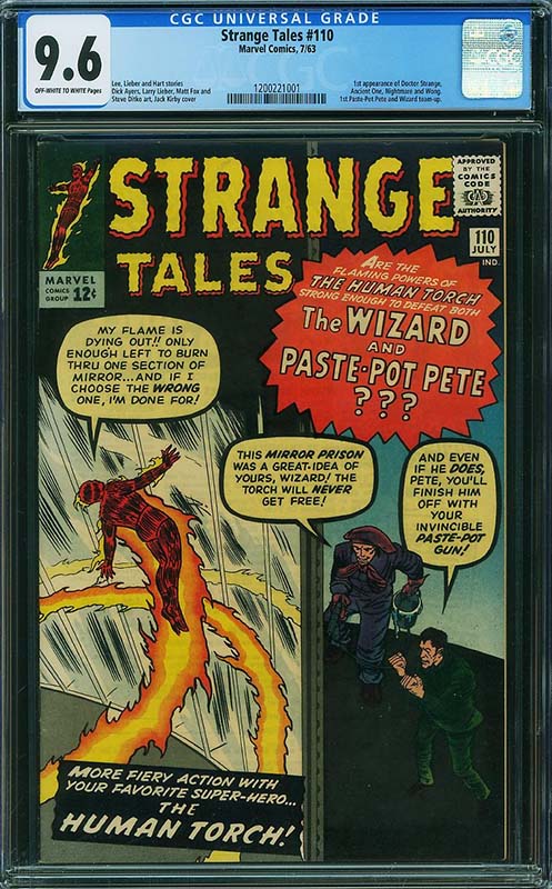 ComicLink Strange Tales #110
