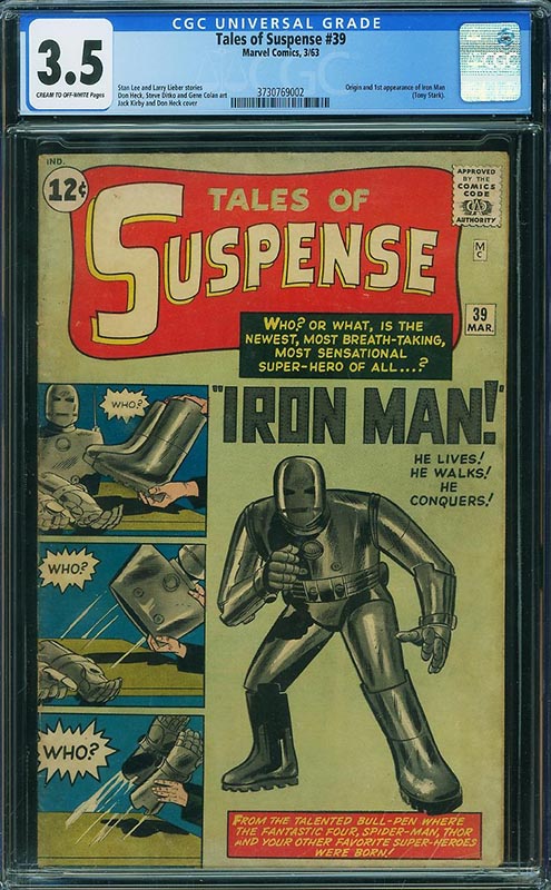 ComicLink Tales of Suspense #39