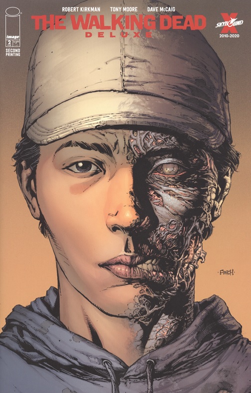 Glenn Rhee on The Walking Dead Deluxe #2 cover