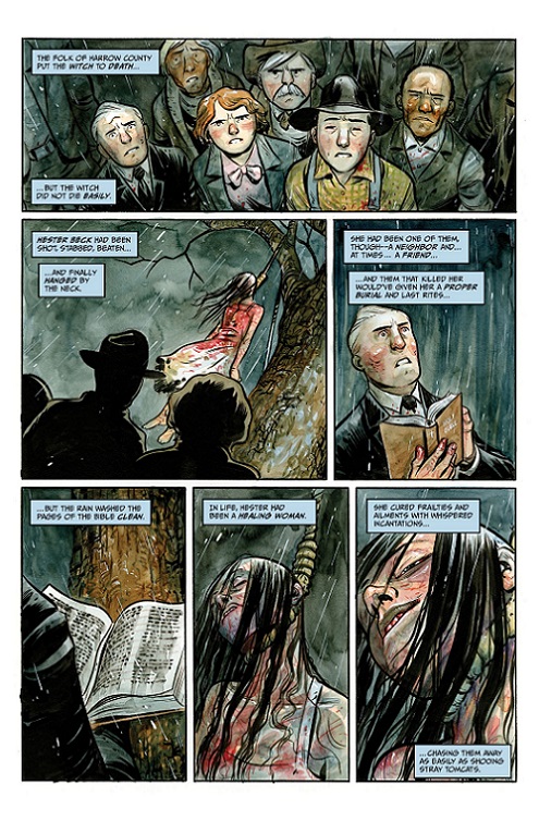 Harrow County antagonist Hester Beck