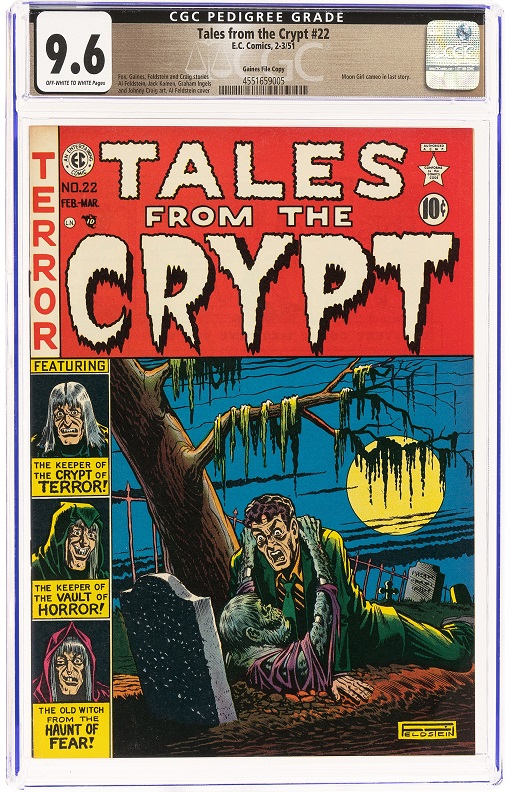 Heritage EC auction Tales from the Crypt #22