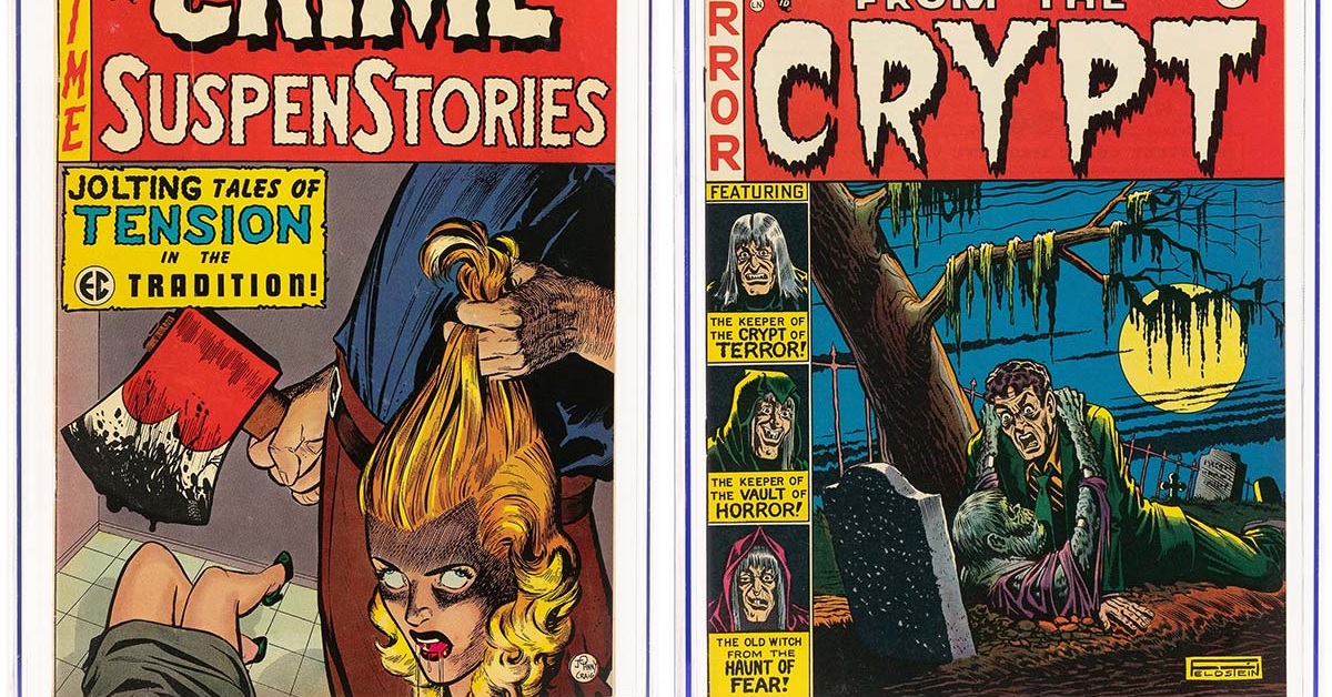 Crime SuspenStories #22, More Keys in Heritage EC Auction