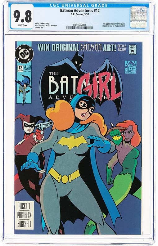 Heritage weekly auction Batman Adventures #12