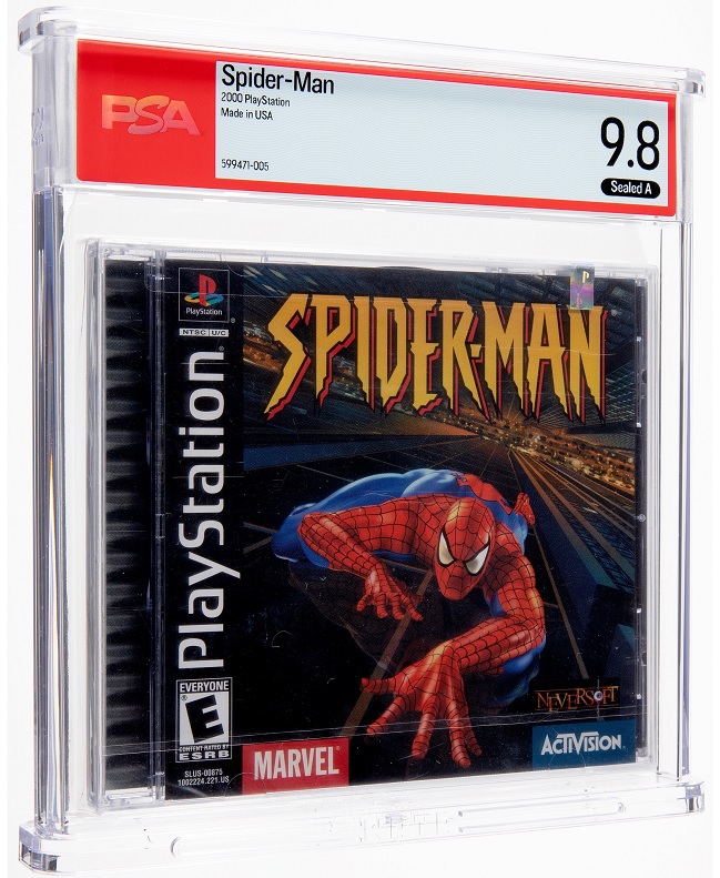 Heritage weekly auction Spider-Man for PlayStation