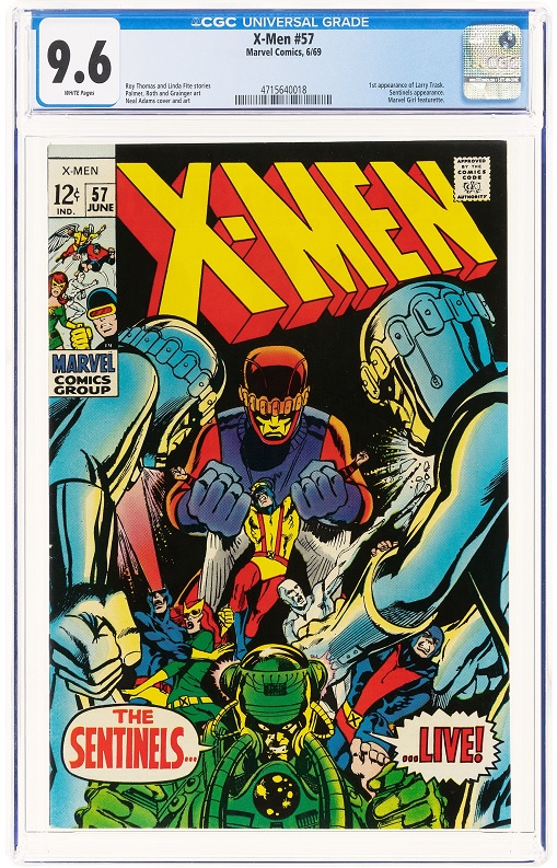 Heritage weekly auction X-Men #57