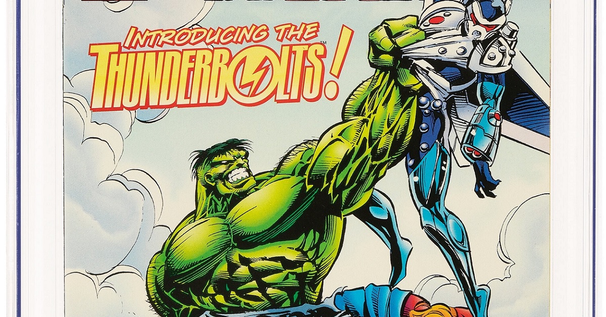 Heritage Offers Thunderbolts, Ben Bishop Art in Weekly Auctions