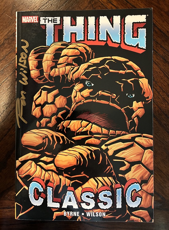 Hero Initiative Ron Wilson-signed The Thing Classic graphic novel