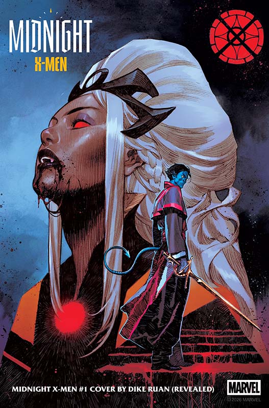 Marvel’s Midnight X-Men #1 cover by Dike Ruan