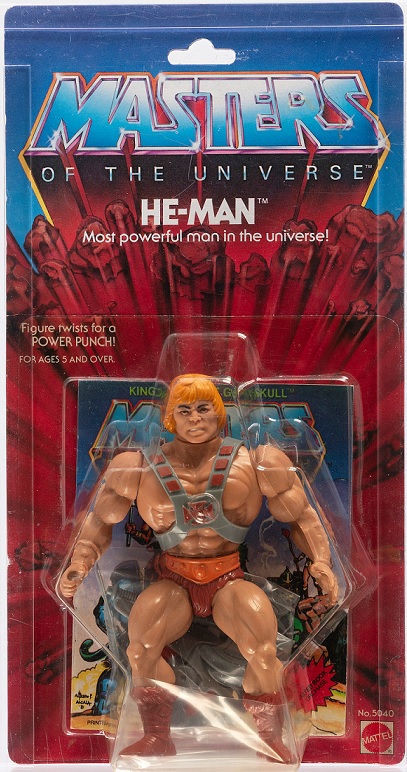 Masters of the Universe He-Man figure from 1982