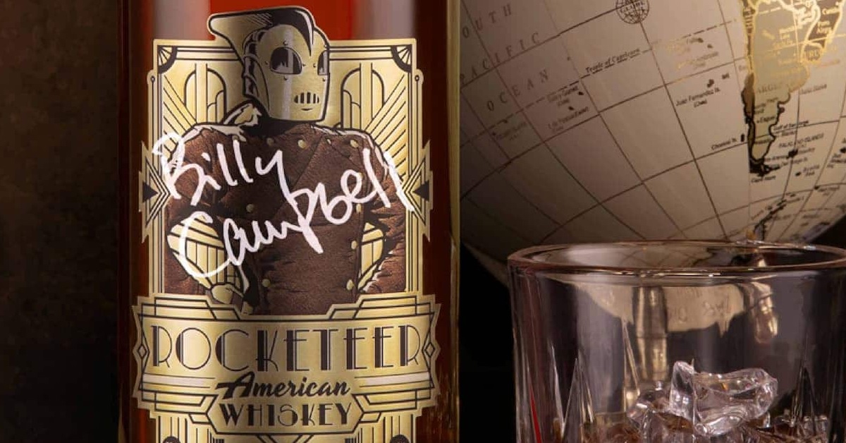 The Rocketeer Movie 35th Anniversary Whiskey from IDW