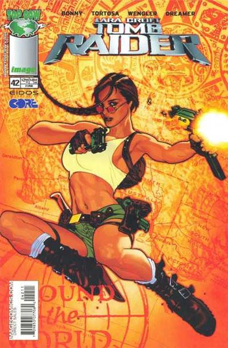 Tomb Raider The Series #42 Adam Hughes cover