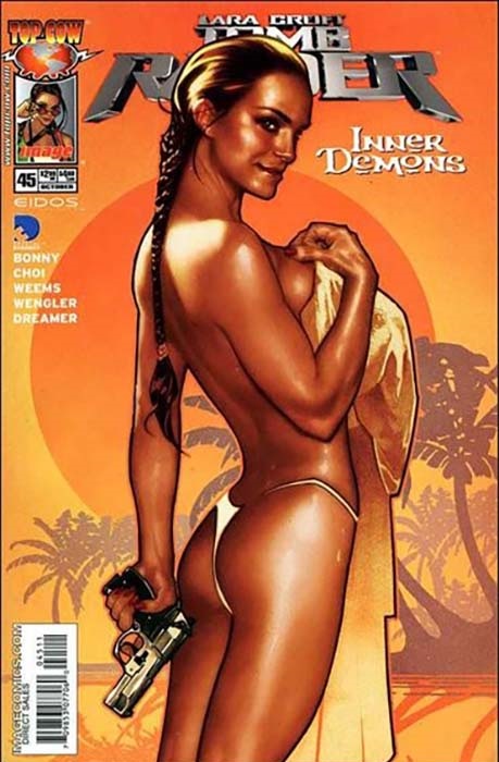 Tomb Raider The Series #45 Adam Hughes cover