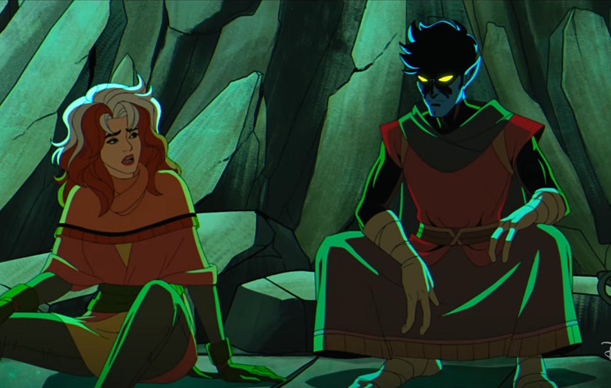 X-Men ’97 Rogue and Nightcrawler