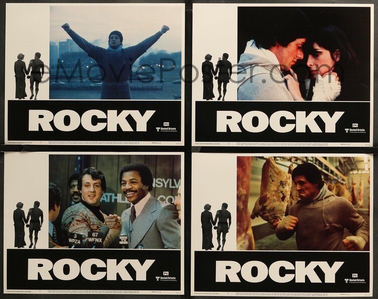 eMoviePoster Rocky lobby cards