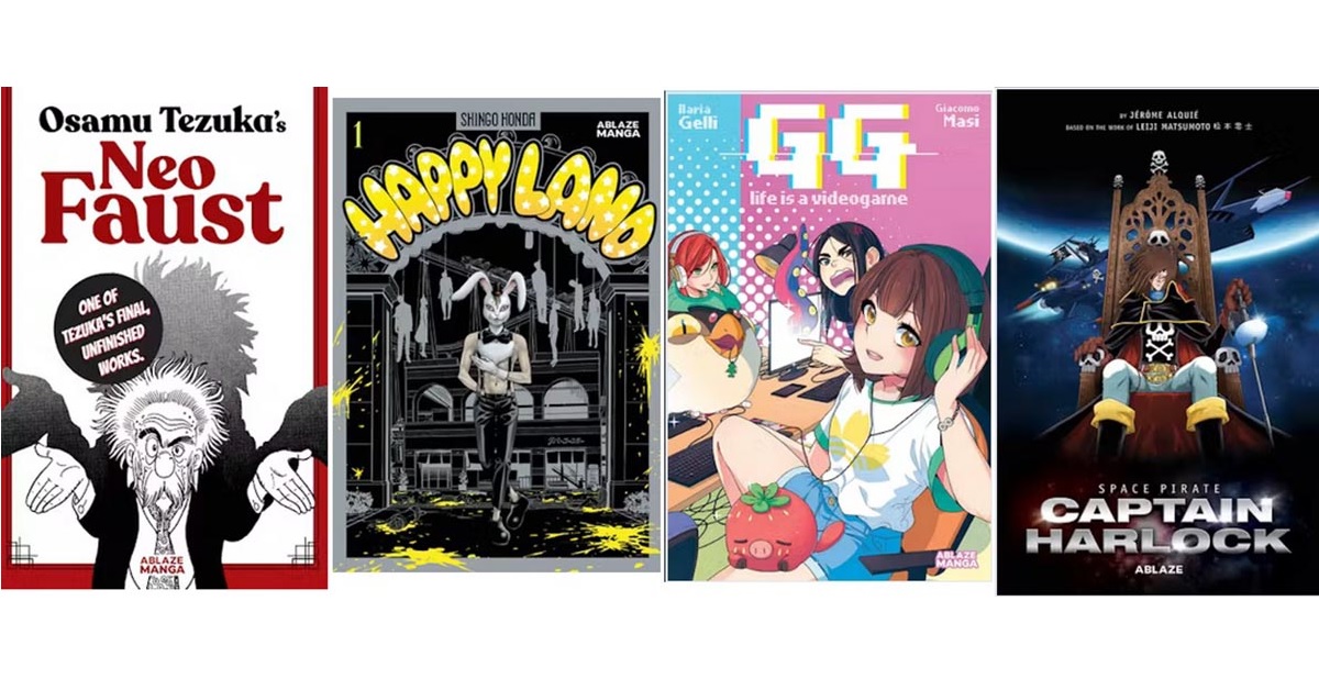 Ablaze Partners with Humble Bundle for Manga Collection