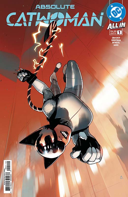 Absolute Catwoman #1 second printing cover by Bengal