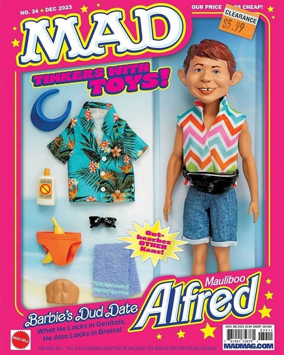 Al Jaffee’s last issue of MAD Magazine #34 (December 2023)