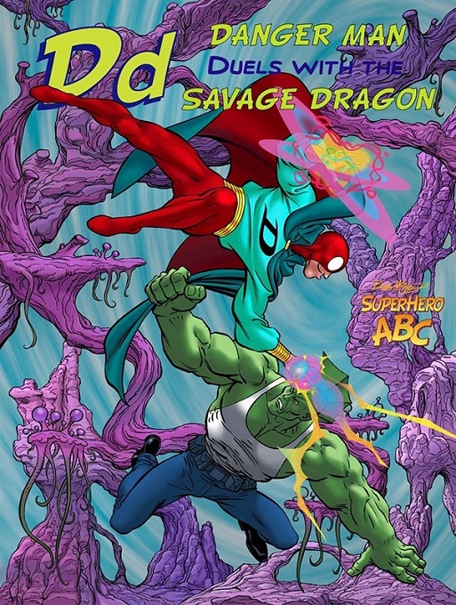 Baltimore Comic-Con Yearbook Savage Dragon art by Bob McLeod