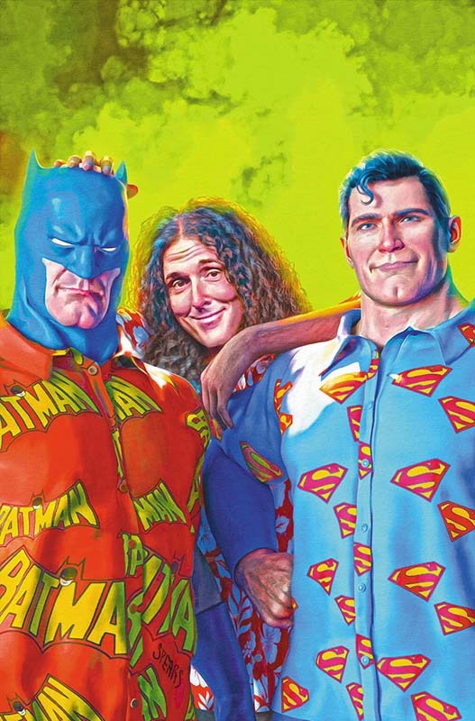 Batman – Superman – Weird Al World’s Weirdest #1 variant cover by Mark Spears