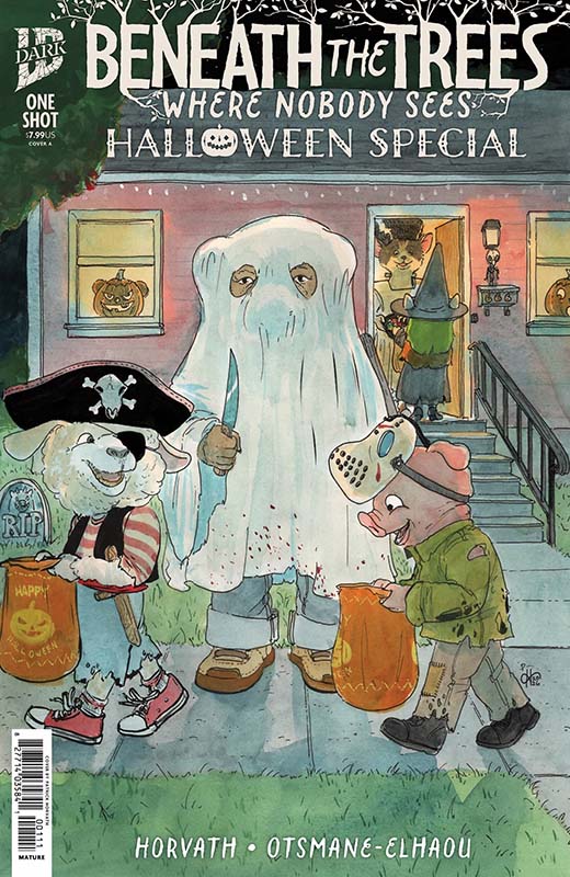 Beneath The Trees Where Nobody Sees Halloween Special cover A by Patrick Horvath