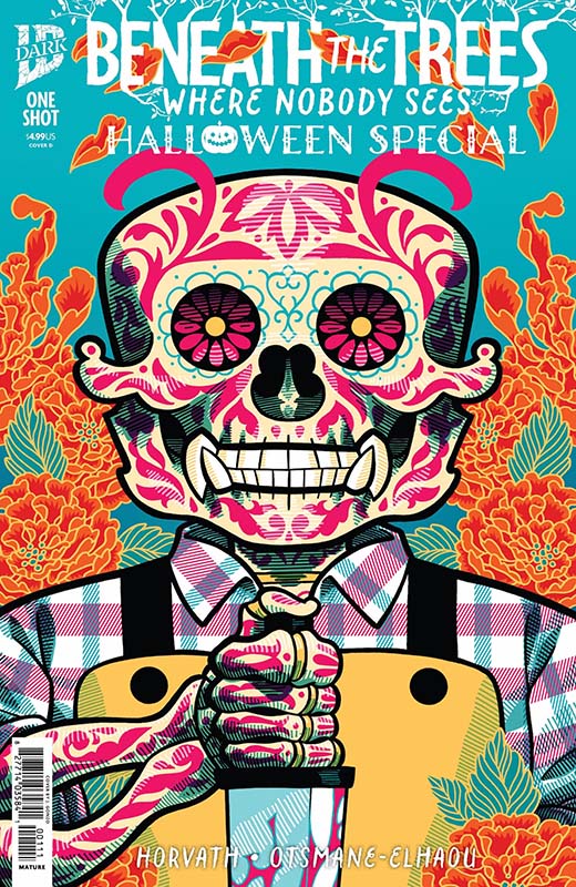 Beneath The Trees Where Nobody Sees Halloween Special cover D by J. Gonzo