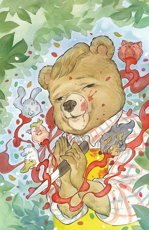 Beneath The Trees Where Nobody Sees Halloween Special full art variant RI 1 in 50 by Peach Momoko