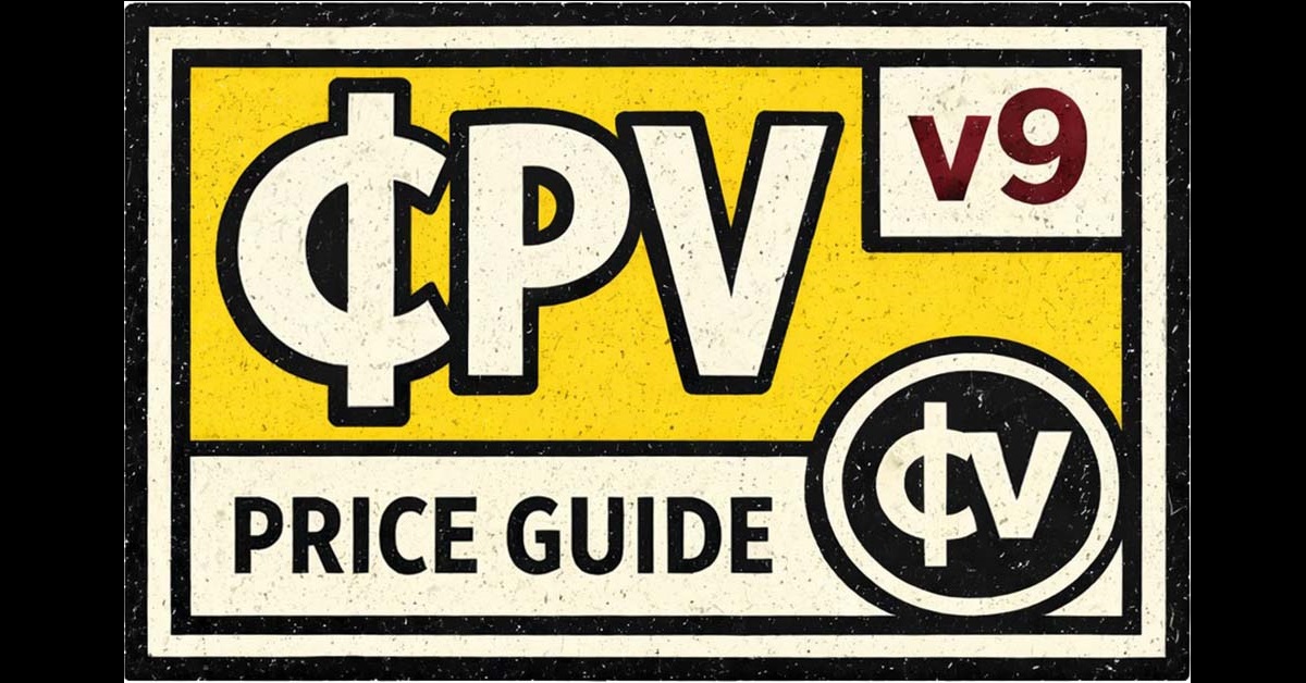 Canadian Price Variant Guide Version 9 Now Online