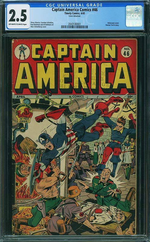 ComicLink Captain America Comics #46