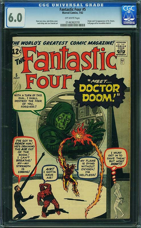 ComicLink Fantastic Four #5